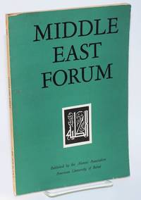 image of Middle East Forum. Vol. XLIII no. 2/3 (Double issue)