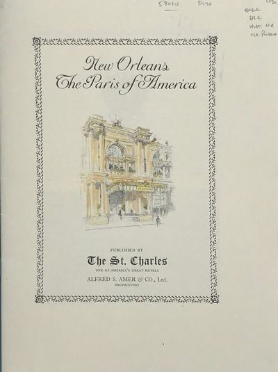 New Orleans, the Paris of America