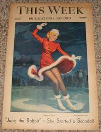 image of This Week Magazine Section of the Philadelphia Record for December 5th 1937