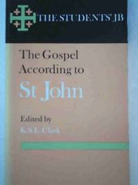 The Gospel According to St.John (Student's Jerusalem Bible S.)