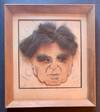 Folk Art Caricature of Labor Leader John L. Lewis