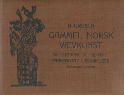Gammel norsk vævkunst. Putetrekk og tæpper i…