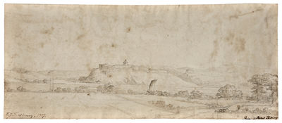 Ruine af Bohus fästning.
