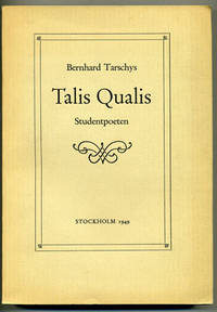 Talis Qualis, studentpoeten. Miljö- och…