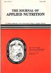 THE JOURNAL OF APPLIED NUTRITION Volume 33, Number 2