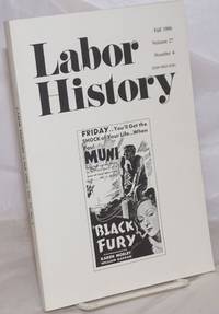 image of Labor history. vol 27, no. 4, Fall, 1986