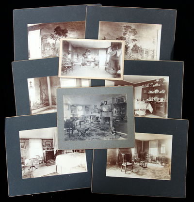 Eight (8) Mounted Photographs of the Phineas Bemis House in Dudley, MA, 1805-2005