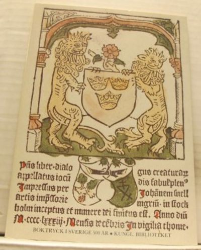 Boktryck i Sverige 500 år. Utställning 28 april -…