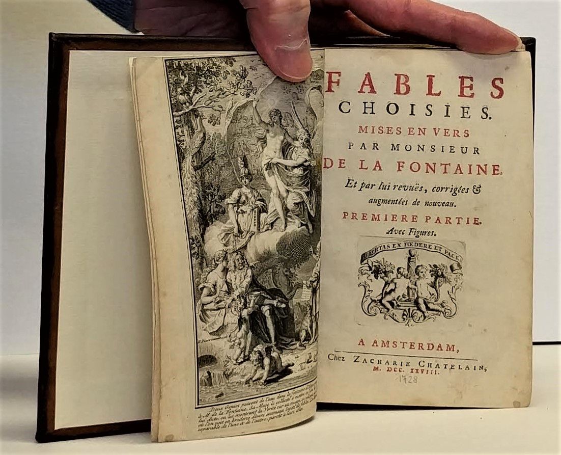 Rare 18th Century Illustrated Fables by La Fontaine | Biblio