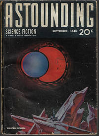 ASTOUNDING Science Fiction: September, Sept. 1940 (&quot;Slan!&quot;) by Astounding (A. E. van Vogt; Robert Heinlein; Ross Rocklynne; Kurt von Rachen - aka L. Ron Hubbard; Isaac Asimov; Vic Phillips) - 1940