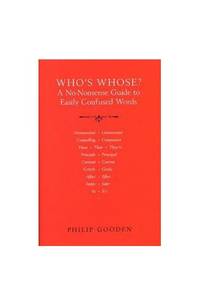 Who's Whose?: A No-Nonsense Guide to Easily Confused Words
