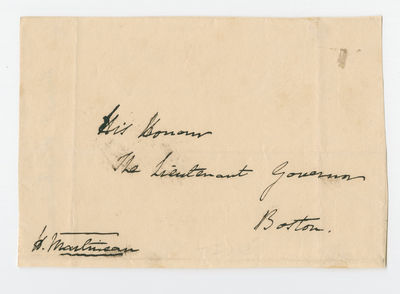 English Sociologist and Novelist Martineau Signs a Note