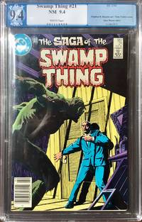 The SAGA of THE SWAMP THING No. 21 (Canadian 95 Cent Newsstand Variant - Feb. 1984) PGX (Like CGC) Graded 9.4 (NM)