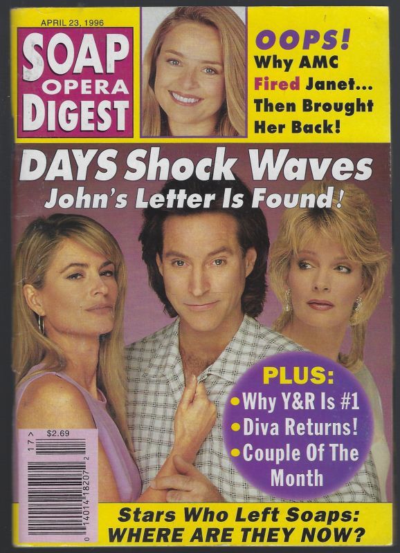 Image for SOAP OPERA DIGEST APRIL 23, 1996 SOAP OPERA DIGEST APRIL 23, 1996