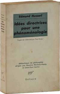 Idées Directrices Pour Une Phénomenologie