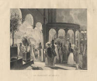 Le Concert Musard. Original lithograph by Frédéric Bouchot (1798-1850). Signed in the stone by the artist