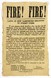 Fire! Fire! Laws of New Hampshire Relating to Forest Fires..