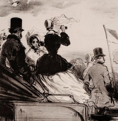 Paris: Chez Aubert, 1846. Forty Superb Lithographs by Charles-Édouard de Baeumont Depicting The Pre...
