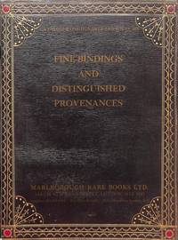 Catalogue 146/1992: Fine Bindings and distingiushed Provenances. by MARLBOROUGH RARE BOOKS - LONDON
- from Frits Knuf Antiquarian Books (SKU: 16006)