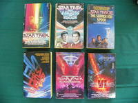 Star Trek: set of six movie titles - First de Gene Roddenberry, Alan Dean Foster, Vonda N. McIntyre, J.M. Dillard, etc - 1979-1992