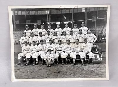 New York Giants Infielders Type 1 Photograph