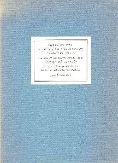 Emery Walker: A Victorian Champion of Chancery…