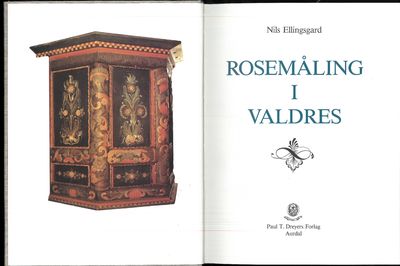 Rosemåling i Valdres.