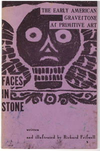The Early American Gravef Tone Af Primitive Art Faces in Stone