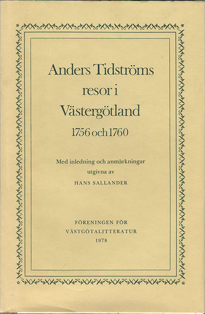 Resor i Västergötland 1756 och 1760. Med…