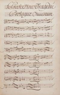 Proserpine. Tragedie. [LWV 58]. [Copyist manuscript full score]. Paris, ca. 1680-90