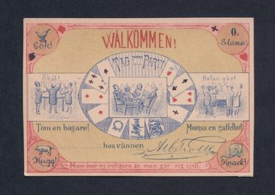 [Kortspel] Välkommen! Tag ett parti. Töm en…