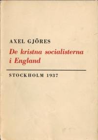 De kristna socialisterna i England.