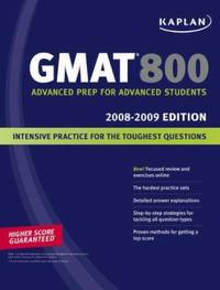 Kaplan GMAT 800