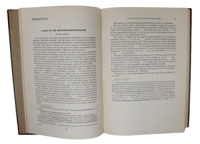 [Church:] A note on the Entscheidungsproblem (+)…