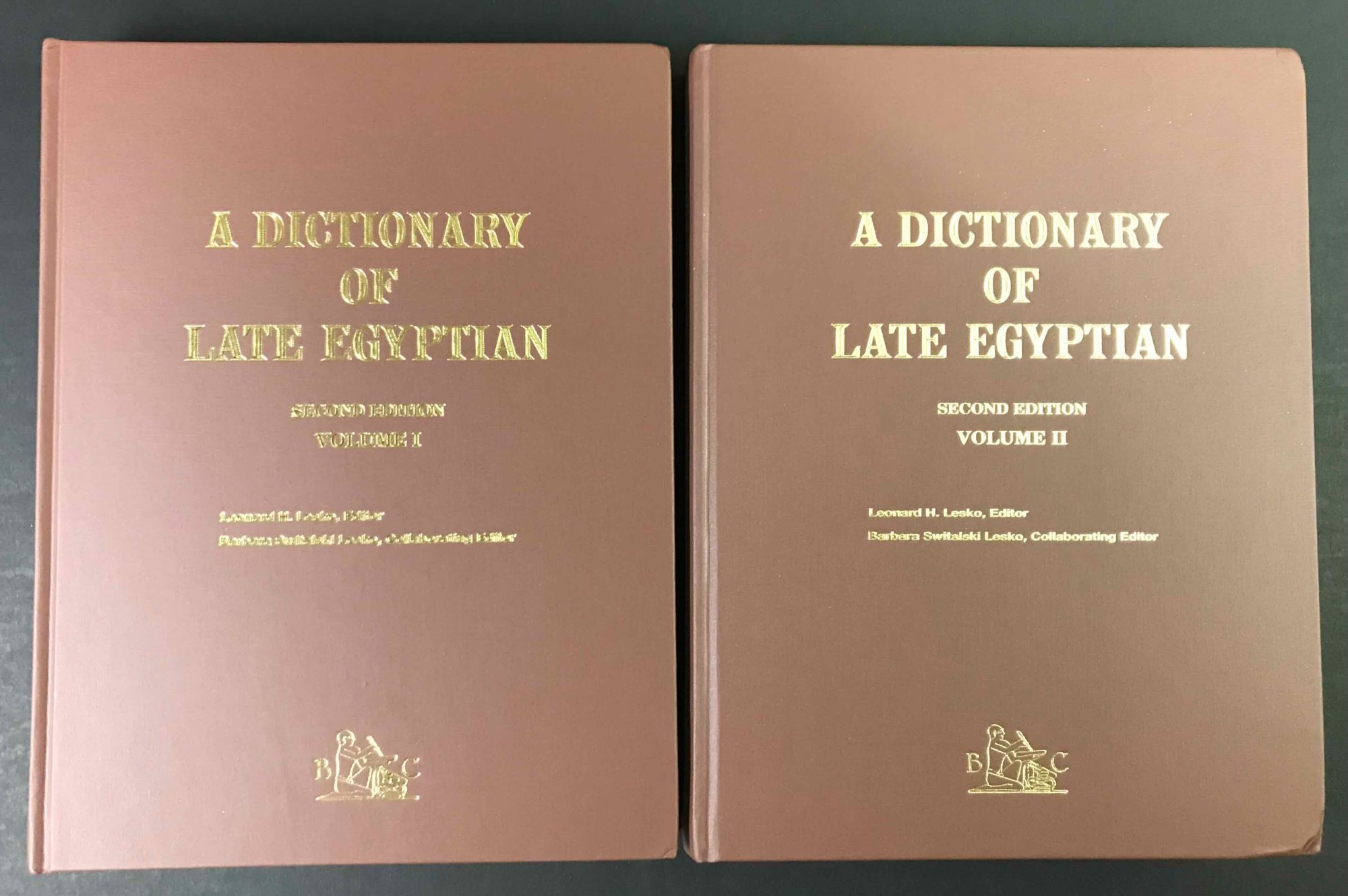 A Dictionary of Late Egyptianヒエログリフ辞書 2冊 A Dictionary of Late Egyptian. Vol. I & II (2nd edition, complete