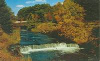 Canada – The Falls, Murray River, Prince Edward Island, 1964 used Postcard