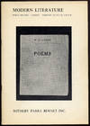 (Exhibition catalog): Modern Literature: Exhibition, February, 1973