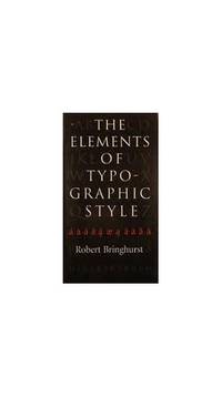 The Elements of Typographic Style