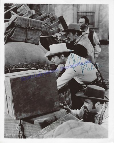 A Clark Gable Signed Movie Still From Lone Star