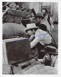 A Clark Gable Signed Movie Still From Lone Star