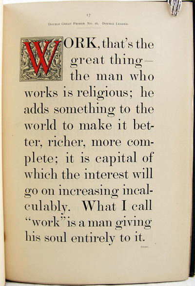 The Roman and Italic Printing Types...; (photo 3)