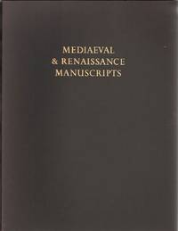 Mediaeval and Renaissance Manuscripts: Major Acquisitions of the Pierpont  Morgan Library 1924-1974