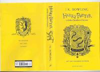 cover of Harry Potter and the Chamber of Secrets -book 2 of the Series -by J K Rowling, Illustrated / Illustrations By Levi Pinfold ( Volume Two )( The 1st Bloomsbury HUFFLEPUFF / House Colours Edition / Twentieth / 20th Anniversary edition )
