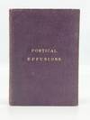 Poetical Effusions, from Celebrated Authors
