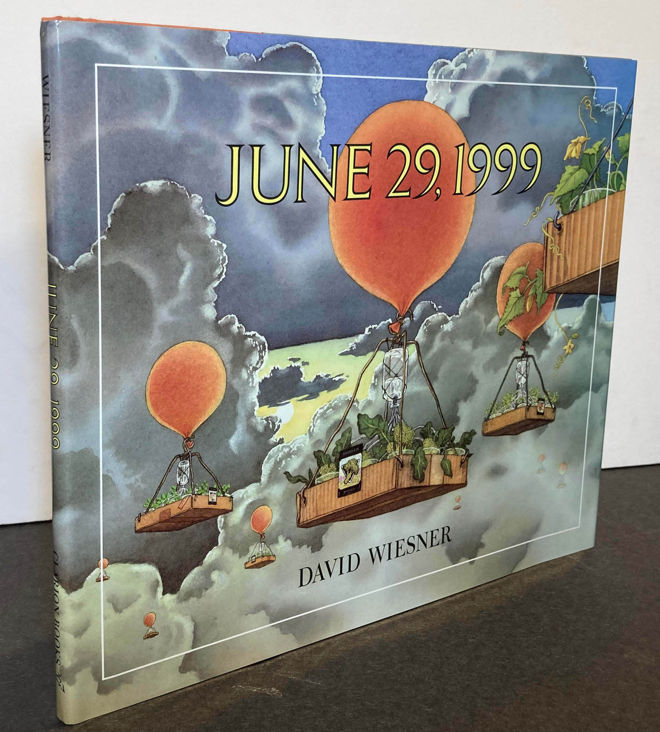June 29, 1999 by David Wiesner | Brick red quarter-cloth