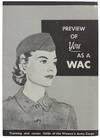 Preview of You as a WAC [Cover title]