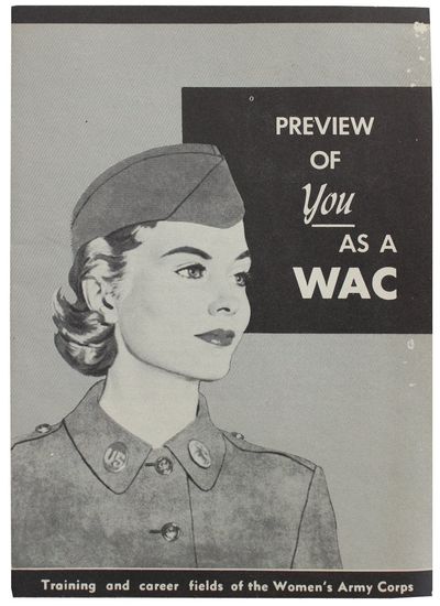 Preview of You as a WAC [Cover title]