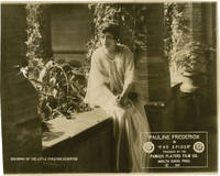 Two photographs from lost films starring Pauline Frederick: Bella Donna and The Spider