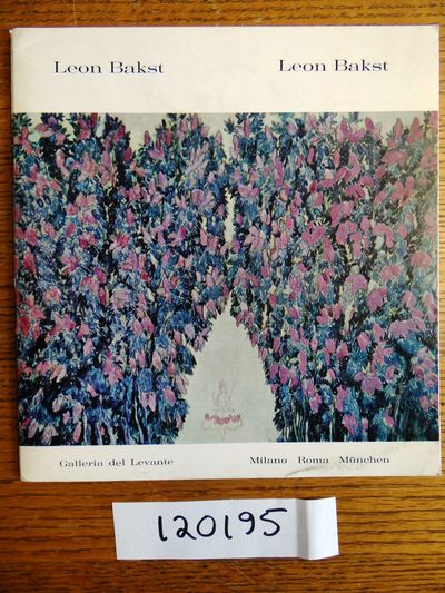 Milan: Galleria del Levante, 1967. Softcover. VG- (Ex-lib., two small stickers on front cover; Inkst...