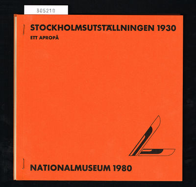 Stockholmsutställningen 1930 av konstindustri,…